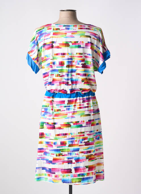 Robe mi-longue bleu PAUL BRIAL pour femme