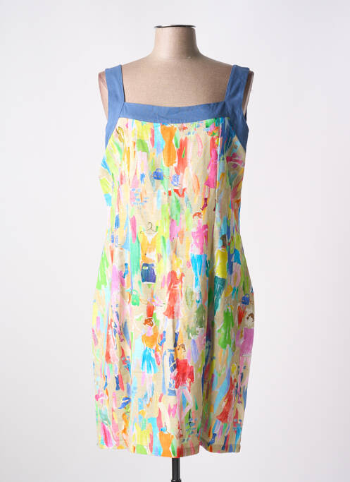 Robe mi-longue bleu PAUL BRIAL pour femme