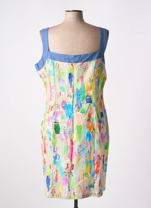 Robe mi-longue bleu PAUL BRIAL pour femme