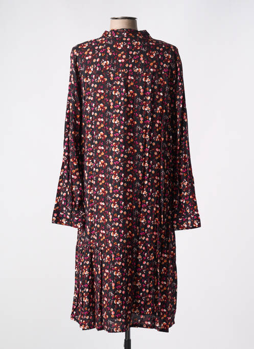 Robe mi-longue noir AGATHE & LOUISE femme