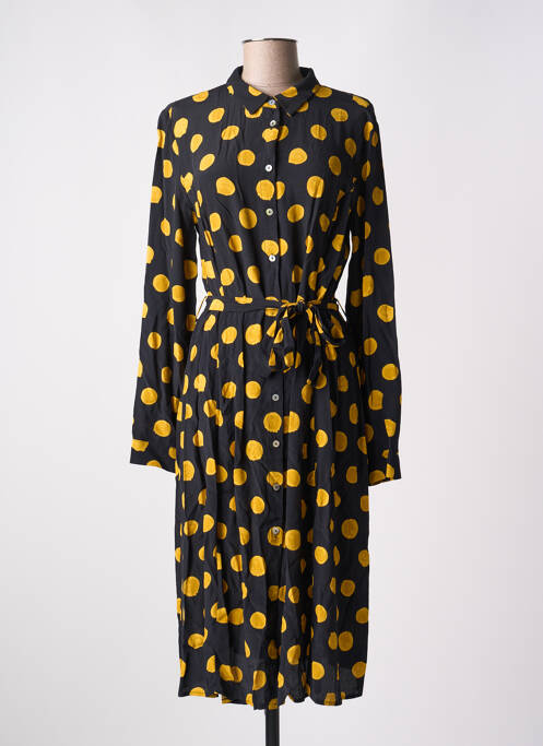 Robe mi-longue noir SURKANA pour femme