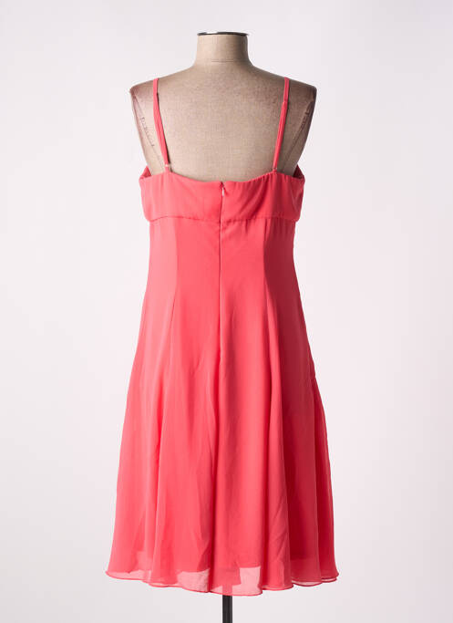 Robe mi-longue rose PAUL BRIAL pour femme
