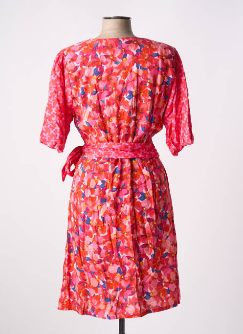 Robe mi-longue rouge PAUL BRIAL pour femme