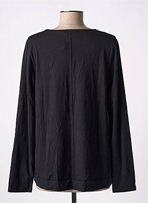 T-shirt manches longues manches longues noir MALOKA femme