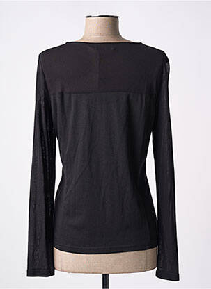 T-shirt manches longues manches longues noir PAUL BRIAL femme