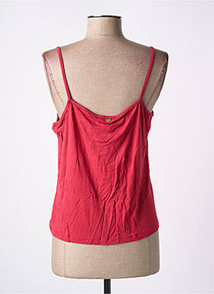 Top tissage jersey fines bretelles rouge PAUL BRIAL femme