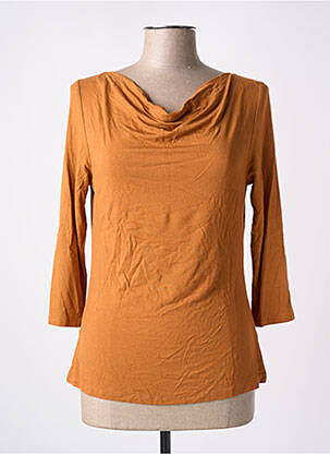 T-shirt manches 3/4 manches 3/4 orange SURKANA femme