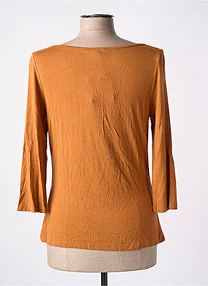 T-shirt manches 3/4 manches 3/4 orange SURKANA femme