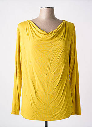 T-shirt manches longues manches longues jaune SURKANA femme
