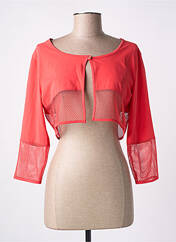 Boléro rouge MALOKA pour femme seconde vue