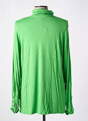 Sous-pull vert MARBLE pour femme seconde vue