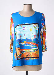 Top bleu MALOKA pour femme seconde vue