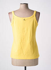 Top jaune PAUL BRIAL pour femme seconde vue