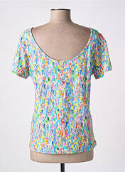T-shirt bleu MALOKA pour femme seconde vue