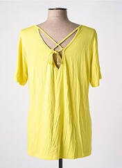 T-shirt jaune MALOKA pour femme seconde vue