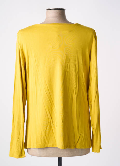 T-shirt stretch manches longues jaune SURKANA femme