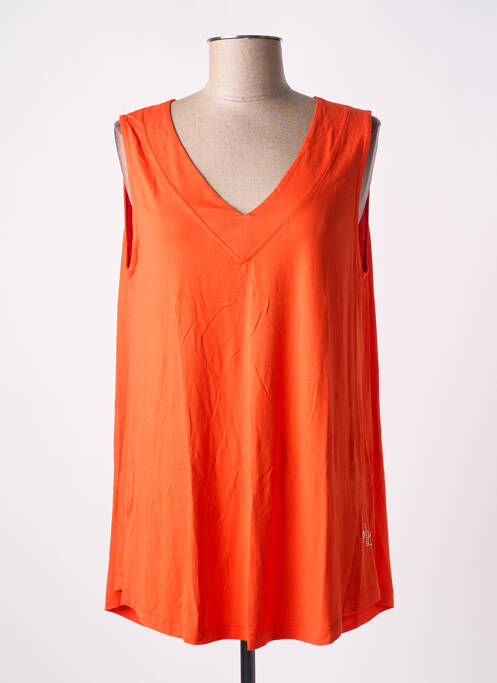 Débardeur orange MALOKA pour femme