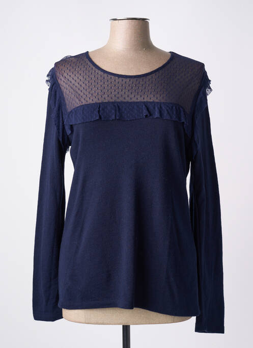 Pull bleu MALOKA pour femme