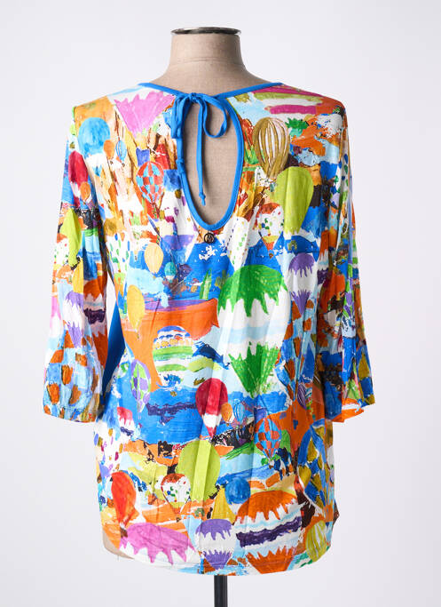 Top bleu MALOKA pour femme