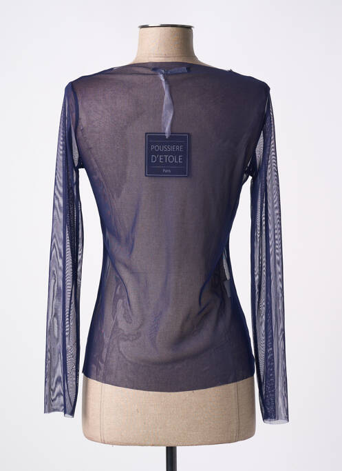 Top bleu POUSSIERE D'ETOLE pour femme