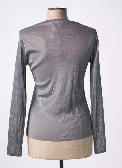 Top argent POUSSIERE D'ETOLE pour femme