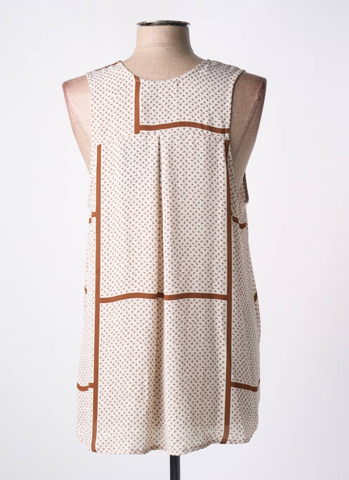 Top marron POUSSIERE D'ETOLE pour femme