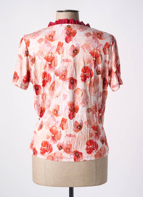 T-shirt orange PAUL BRIAL pour femme