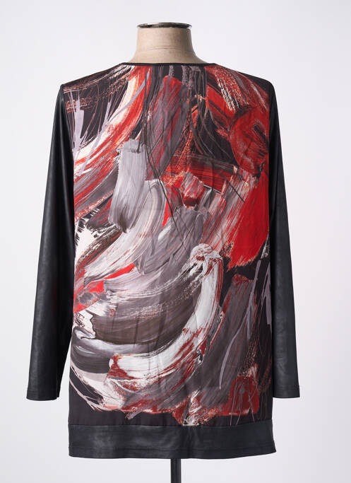 Tunique manches longues noir IMPULSION pour femme