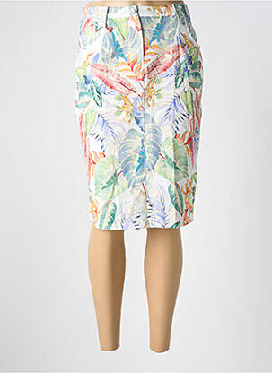 Jupe mi-longue vert IMPULSION femme