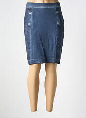 Jupe mi-longue bleu MALOKA pour femme seconde vue