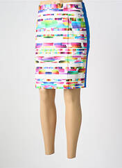 Jupe mi-longue bleu PAUL BRIAL pour femme seconde vue