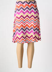 Jupe mi-longue orange SURKANA pour femme seconde vue