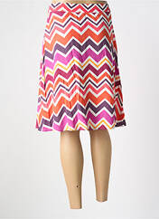 Jupe mi-longue orange SURKANA pour femme seconde vue