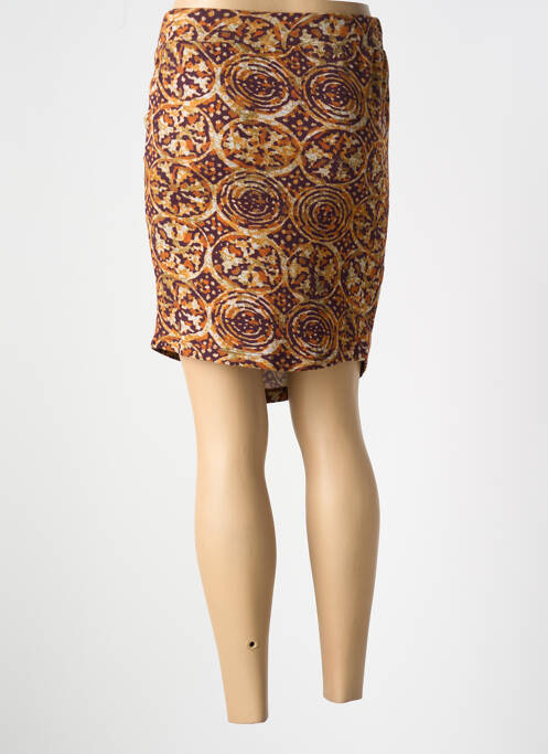 Jupe courte marron SURKANA pour femme