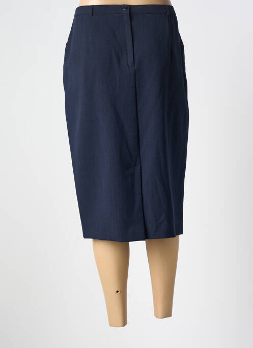 Jupe mi-longue bleu CHRISTIAN MARRY pour femme
