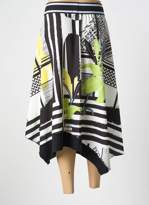 Jupe mi-longue noir MALOKA femme