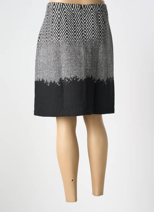 Jupe mi-longue noir PAUL BRIAL pour femme