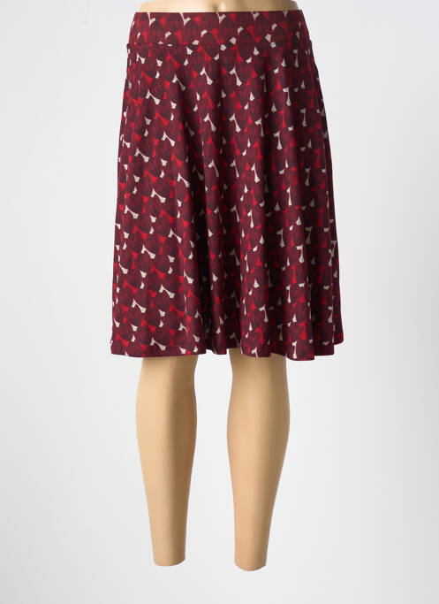 Jupe mi-longue rouge SURKANA pour femme