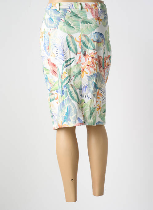 Jupe mi-longue vert IMPULSION pour femme