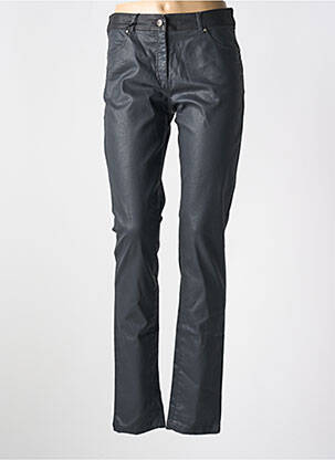 Jeans coupe slim stretch taille normale vert PAUL BRIAL femme