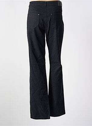 Pantalon droit stretch taille haute noir PAUL BRIAL femme