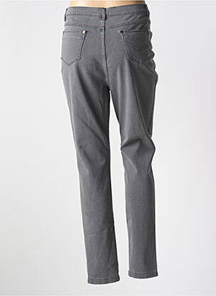 Jeans coupe slim stretch gris MARBLE femme