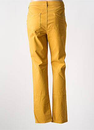 Pantalon slim stretch taille normale jaune MERI & ESCA femme