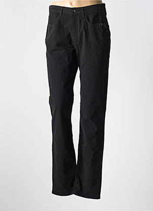 Pantalon slim stretch taille normale noir IMPULSION femme