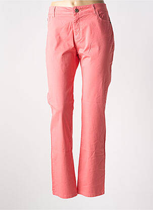Jeans coupe slim taille normale taille normale rose POUSSIERE D'ETOLE femme
