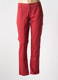 Jeans coupe slim stretch taille normale rouge POUSSIERE D'ETOLE femme