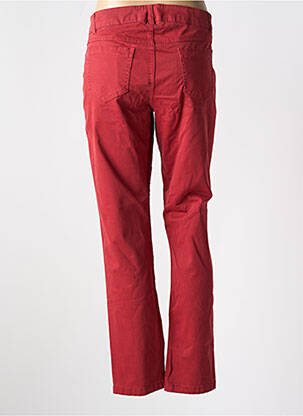 Jeans coupe slim stretch taille normale rouge POUSSIERE D'ETOLE femme