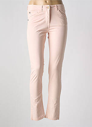 Jeans coupe slim stretch taille normale rose POUSSIERE D'ETOLE femme