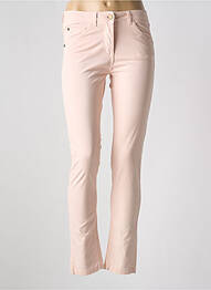 Jeans coupe slim stretch taille normale rose POUSSIERE D'ETOLE femme