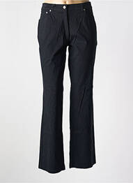 Pantalon droit stretch taille normale noir PAUL BRIAL femme
